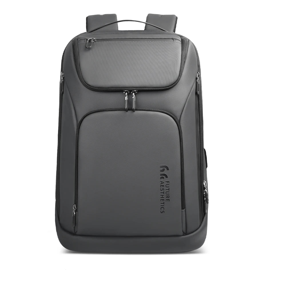 Mochila de viaje HK para hombre, gran capacidad, mochila para portátil de 17 pulgadas, mochila antirrobo multifuncional, mochila para fin de semana