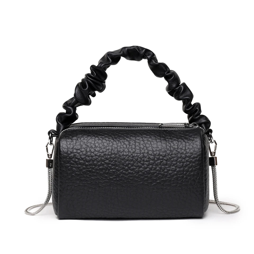 Bolso Tote de Piel Auténtica con Cadena – Elegancia y Lujo para Mujer