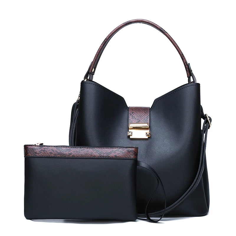 Bolso Tote Grande de PU – Elegancia y Gran Capacidad para Mujer