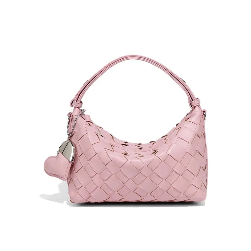 Bolso tote de PU Rosa Palo – Elegancia Minimalista y Estilo Atemporal