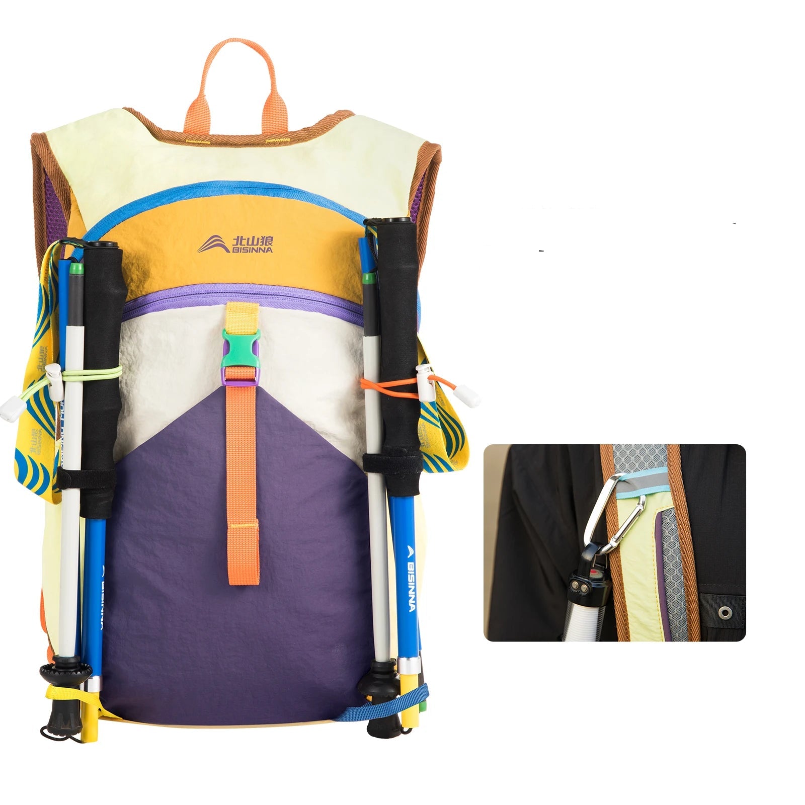 BISINNA Unisex Ultralight Backpack - Compact, Durable, and Functional