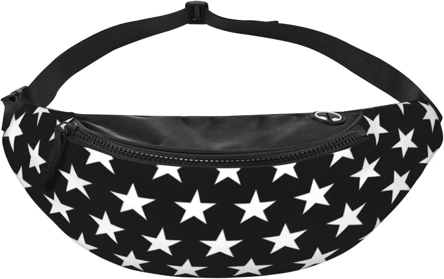 Premium Polyester Waist Bag with Headphone Port – Multifunctional 35cm 